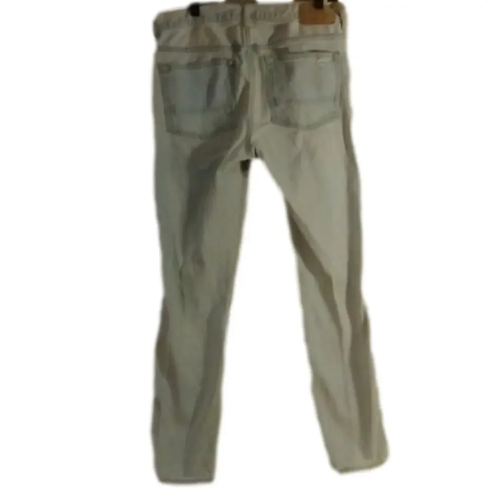 Pacsun mens stacked skinny lightwash distressed jeans. Size 32x 30.